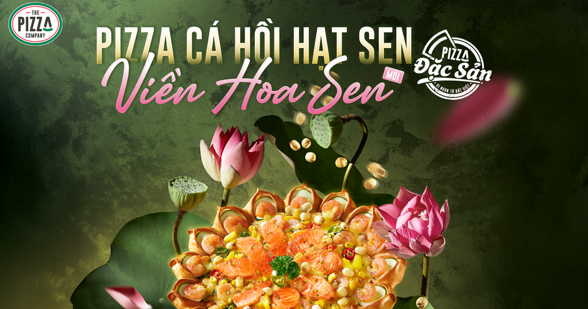 ‘Mở pizza là thấy Tết’: Khi sen Huế bước vào trải nghiệm pizza hiện đại