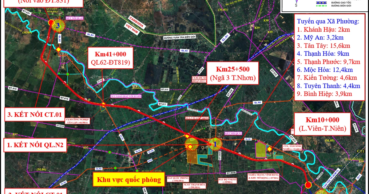 Cú hích hạ tầng thay đổi diện mạo Đồng Tháp Mười