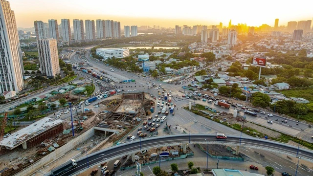 Thông xe hầm chui lớn nhất nút giao An Phú, giảm 80% kẹt xe khu Đông TP.HCM - Ảnh 3