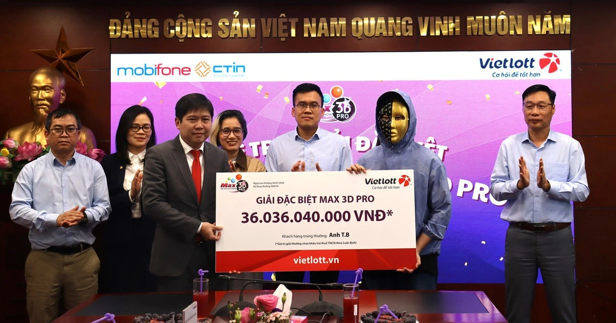 Sát Tết Nguyên đán, người đàn ông ở TP.HCM trúng 120 giải Vietlott hơn 36 tỉ đồng