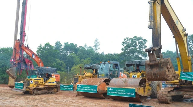 Thái Nguyên khởi công 2 dự án nhà ở xã hội hơn 2.000 tỉ đồng - Ảnh 1