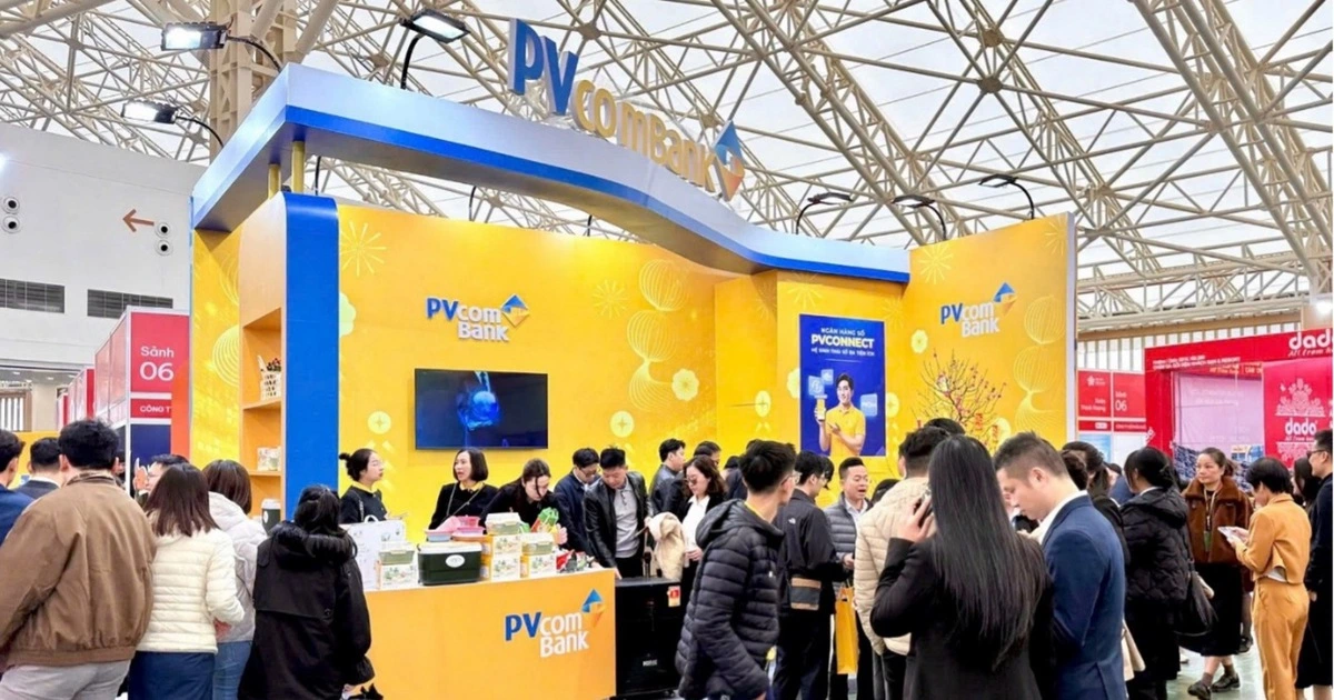 PVcomBank đồng hành Hội chợ Mùa Xuân 2026 với trải nghiệm ngân hàng số