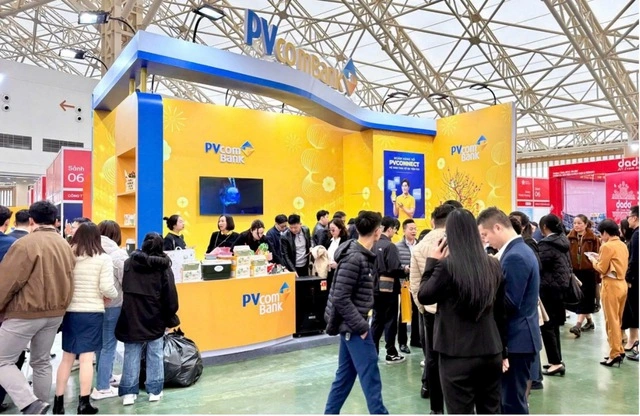 PVcomBank đồng hành Hội chợ Mùa Xuân 2026 với trải nghiệm ngân hàng số - Ảnh 1