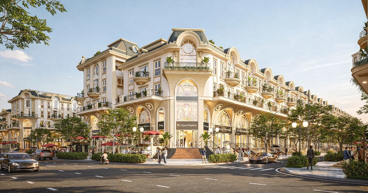 The Legend Shophouse: Đón sóng hạ tầng, mở lối kinh doanh