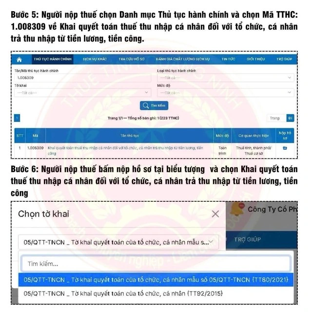 17 bước quyết toán thuế thu nhập cá nhân trực tuyến - Ảnh 3