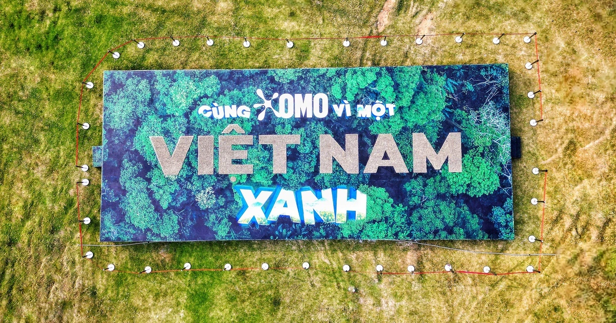 OMO lập kỷ lục Guinness thế giới, cam kết trồng 1 triệu cây trong 2026 - 2030