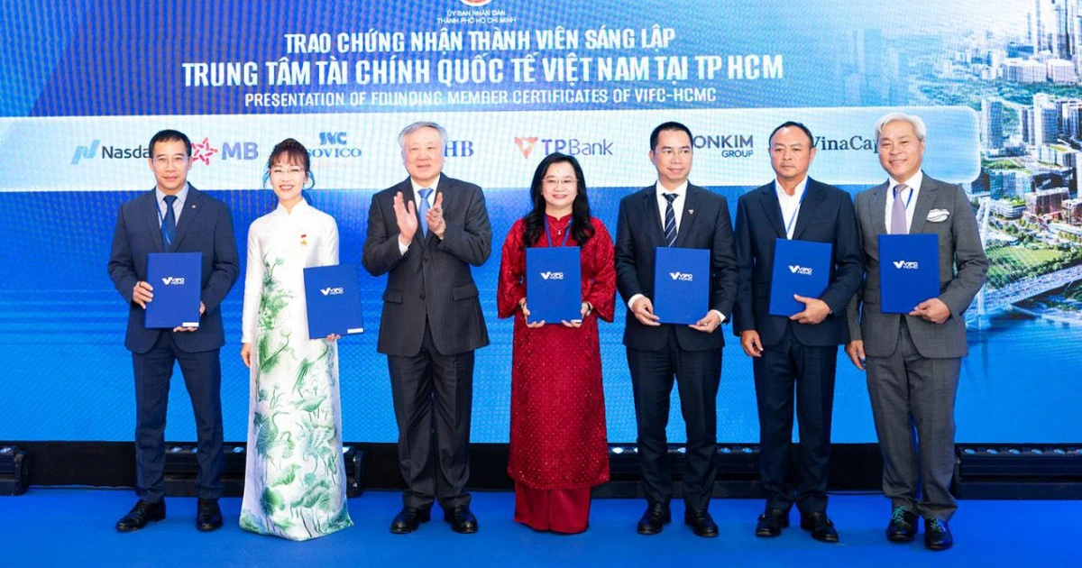 SonKim Group là thành viên sáng lập Trung tâm tài chính quốc tế Việt Nam