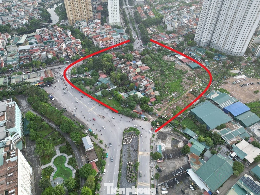 Gỡ vướng giải phóng mặt bằng nút giao cầu vượt Phạm Tu - Xa La - Ảnh 1