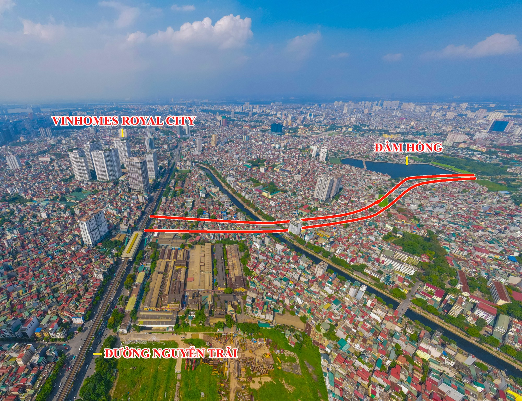 Dự án đường vành đai hơn 2.400 tỷ cạnh khu đô thị của Vinhomes có chuyển động mới ngay đầu năm - Ảnh 2