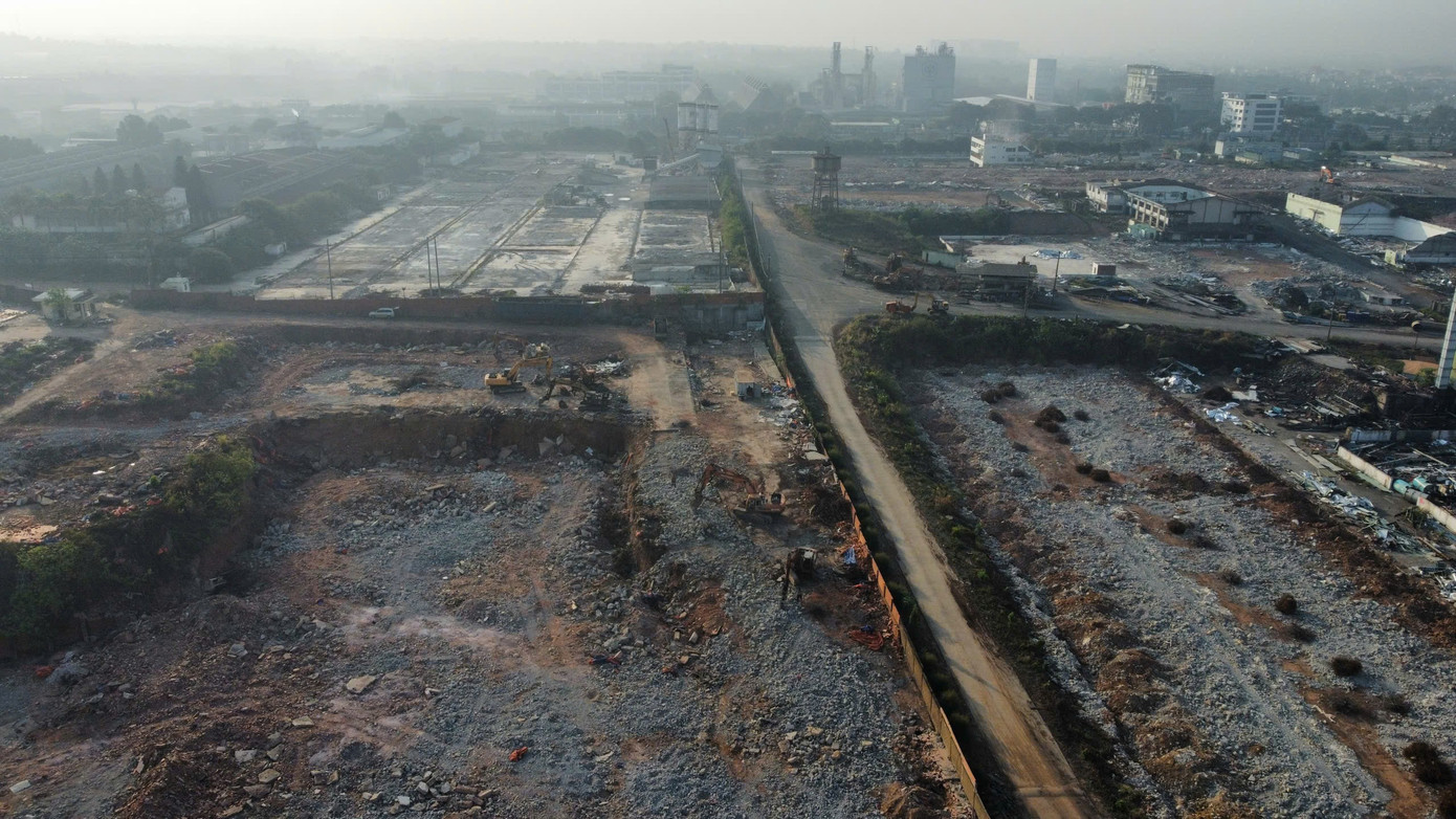 Cận cảnh Khu công nghiệp lâu đời nhất Việt Nam sau di dời - Ảnh 10