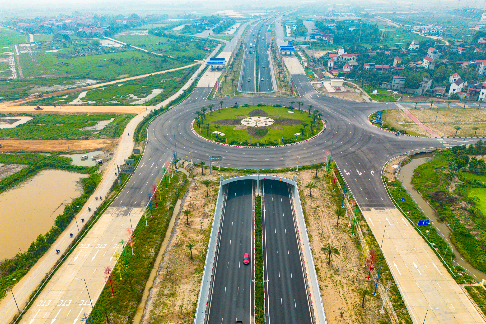 Toàn cảnh nút giao có tốc độ cao nhất Việt Nam - Ảnh 10