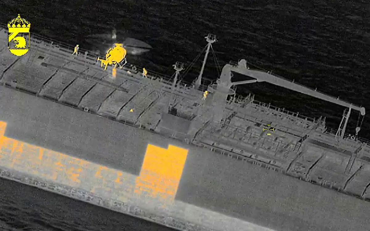 Thụy Điển bắt giữ tàu không quốc tịch thứ 2 trong vòng một tuần - Ảnh 1