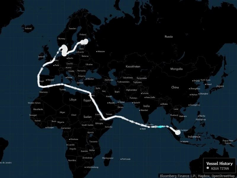 Phát hiện 1 tàu chờ dầu Nga đang trên đường vận chuyển hàng cho đối tác Trung Quốc thì bất ngờ 'quay xe' đi về phía Ấn Độ - Ảnh 2