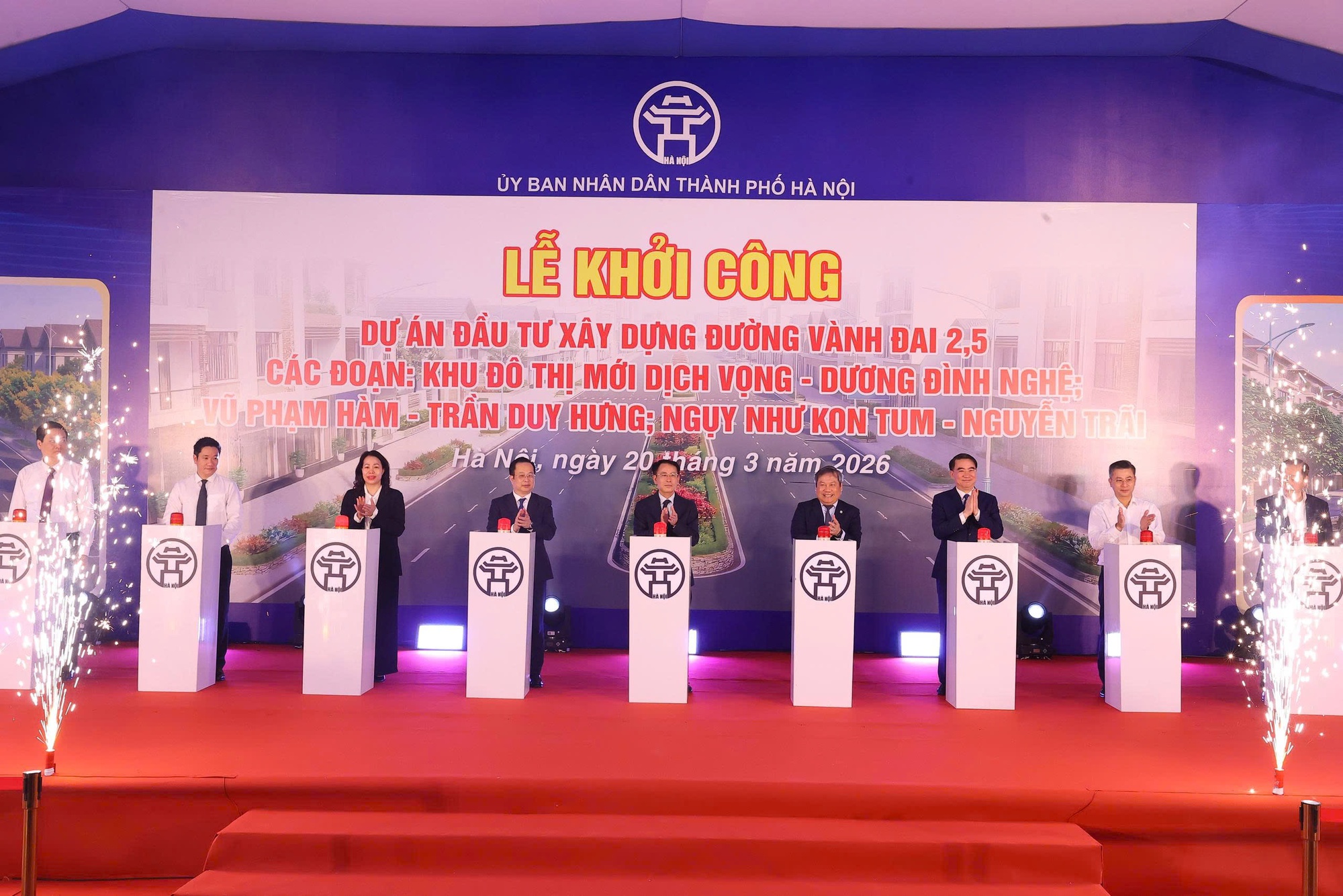 Khởi công tuyến đường dài hơn 2,2 km, tổng mức đầu tư 8.401 tỉ đồng - Ảnh 2