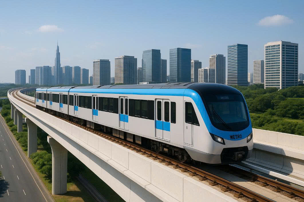 Tuyến metro 102.000 tỷ đồng, dài hơn 54 km kết nối đại đô thị 10 tỷ USD của tỷ phú Phạm Nhật Vượng có diễn biến mới - Ảnh 1