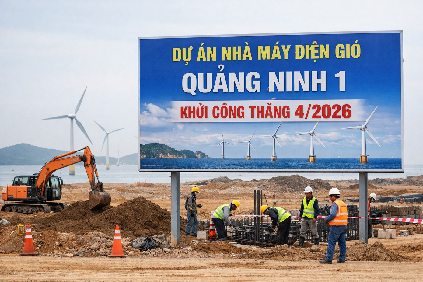 Quảng Ninh sắp có nhà máy điện gió đầu tiên - Ảnh 1