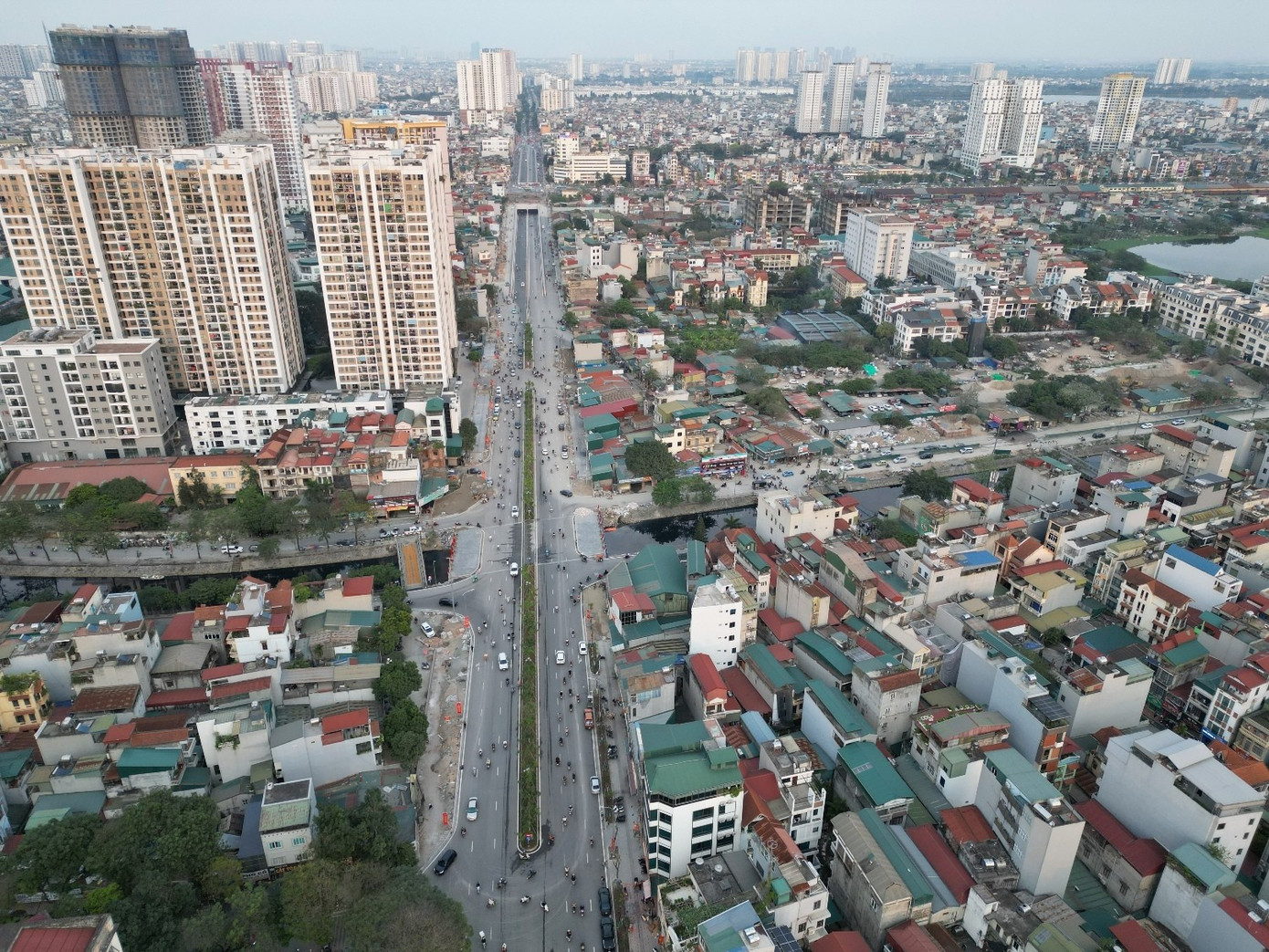 Đường Vành đai 2,5 đoạn Đầm Hồng - QL1 thông xe nhưng vẫn là đường cụt - Ảnh 5