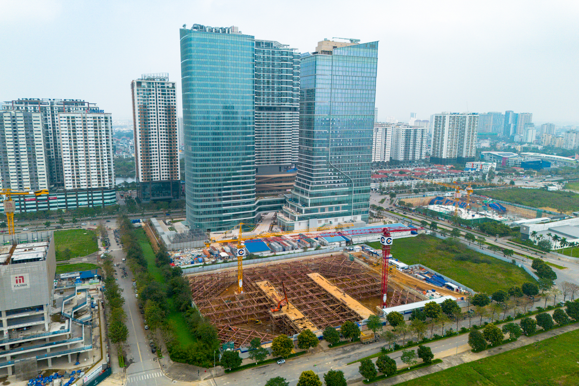 Cao ốc văn phòng nghìn tỷ, tháp căn hộ hàng hiệu ồ ạt được xây dựng biến Ciputra - Tây Hồ Tây thành trung tâm tài chính mới của thủ đô - Ảnh 6