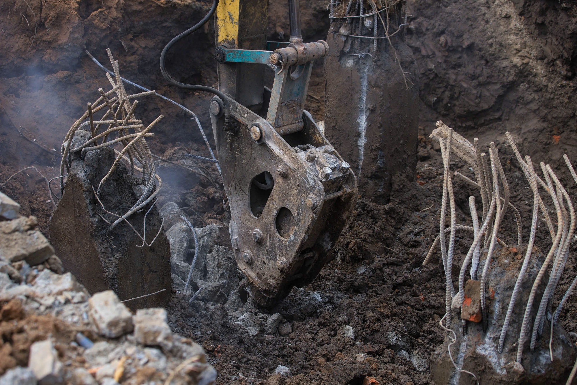 Bên trong đại công trường thi công hồ điều hoà rộng hơn 36 ha - Ảnh 9