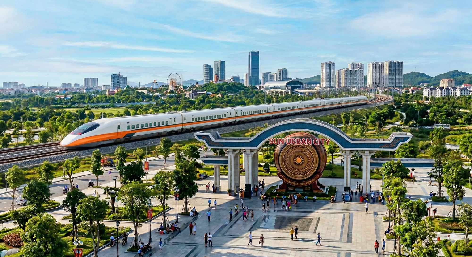 Toàn cảnh đại đô thị 35.000 tỷ của Sun Group: Rộng xấp xỉ hồ Tây, giá căn hộ chưa đến 30 triệu đồng/m2 - Ảnh 4