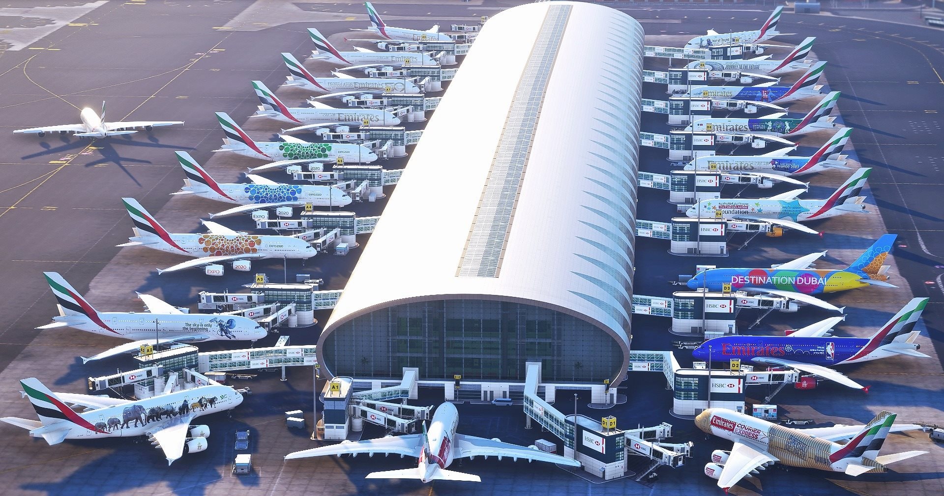 Máy bay từng lên xuống như “mắc cửi” nhưng giờ chỉ đến trên đầu ngón tay: Vì sao đây vẫn là tín hiệu mừng của Dubai? - Ảnh 1