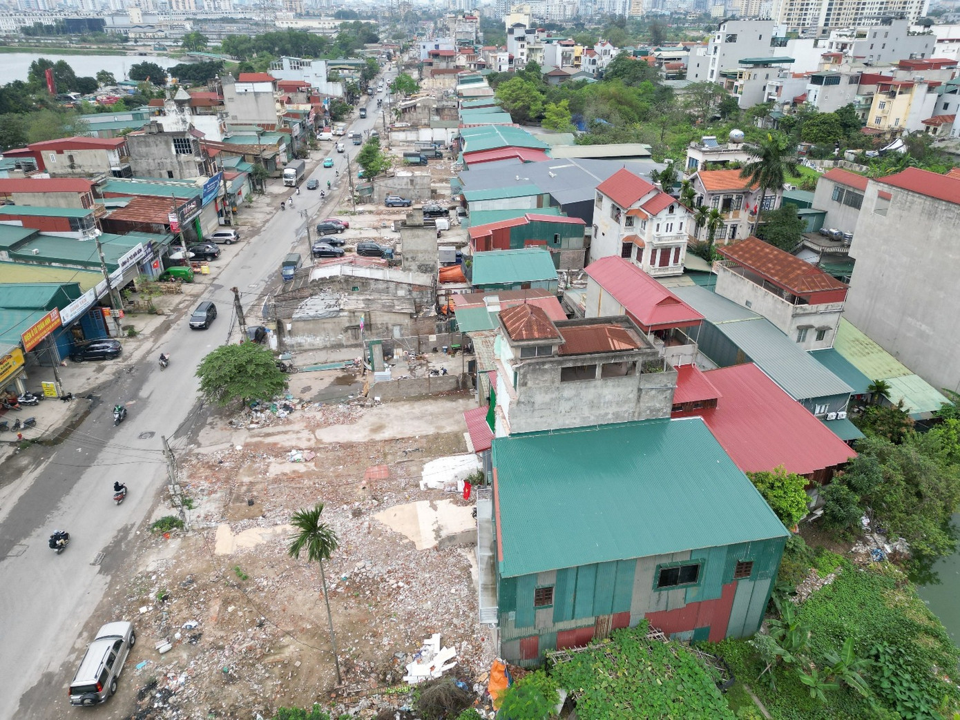 Dự án mở rộng đường Tam Trinh nguy cơ vỡ tiến độ - Ảnh 6