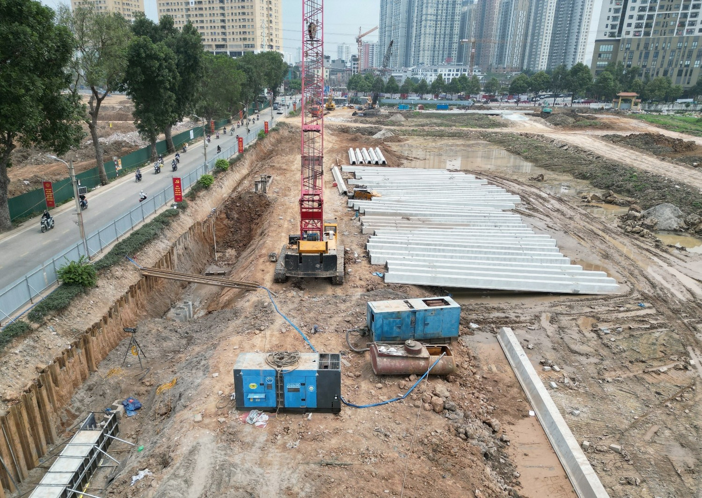 Tận thấy công trình hồ chống ngập rộng 12 ha ở Hà Nội - Ảnh 5