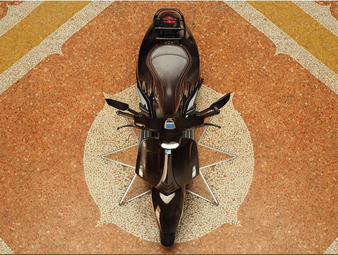 Xe Vespa giá 550 triệu đồng đẹp cỡ này! - Ảnh 4