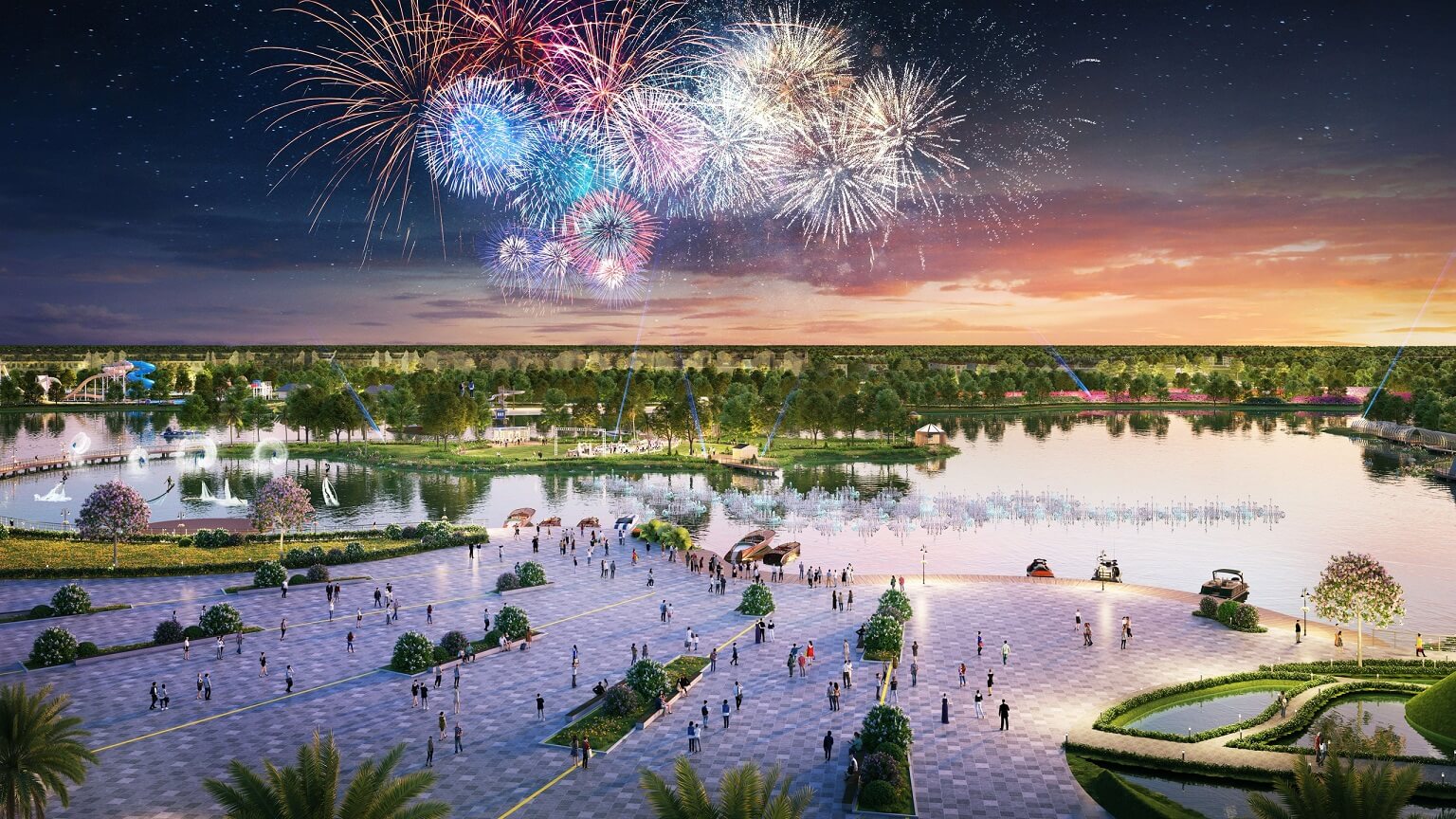 Cuộc đua tạo việc làm ngay trong đại đô thị: Phú Mỹ Hưng làm phố tài chính, Vinhomes tạo khu du lịch, Sun Group dựng lại cả phim trường quy mô lớn - Ảnh 9