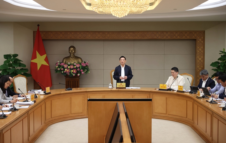 Phó Thủ tướng Hồ Đức Phớc chủ trì cuộc họp cơ cấu lại Tổng công ty Đường sắt Việt Nam - Ảnh 1