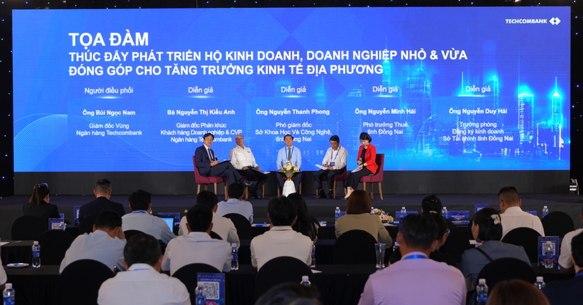 Techcombank thúc đẩy chuyển đổi số và tiếp cận tài chính cho Doanh nghiệp và Hộ kinh doanh tại tỉnh Đồng Nai