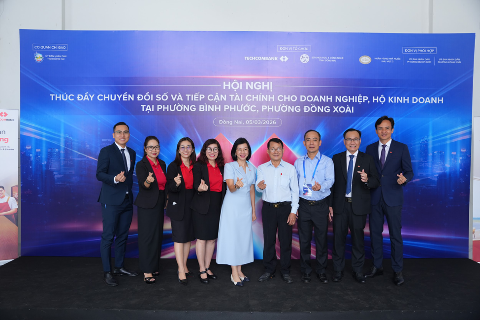 Techcombank thúc đẩy chuyển đổi số và tiếp cận tài chính cho Doanh nghiệp và Hộ kinh doanh tại tỉnh Đồng Nai - Ảnh 1