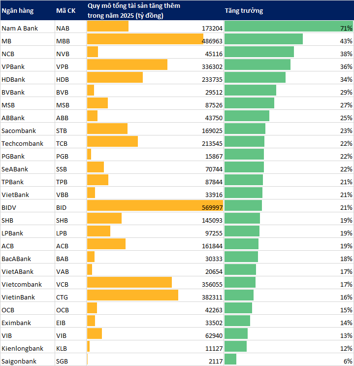 Lần đầu tiên trong thập kỷ, không phải VPBank hay MB, một ngân hàng Việt tăng trưởng 71% về quy mô chỉ trong 1 năm - Ảnh 2