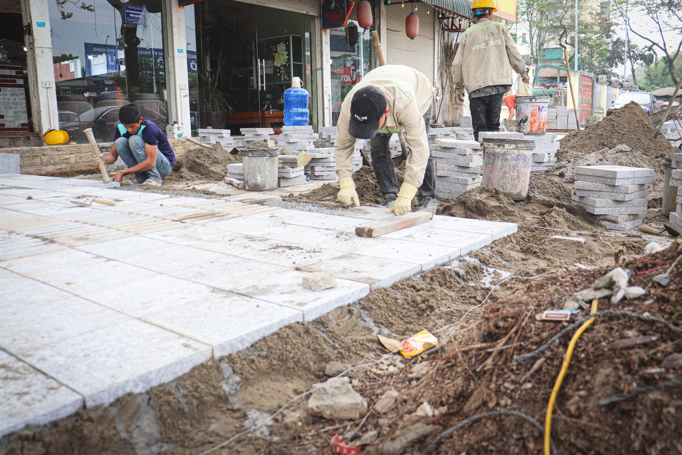 Hầm chui 780 tỷ đồng ở Hà Nội chạy nước rút về đích - Ảnh 8