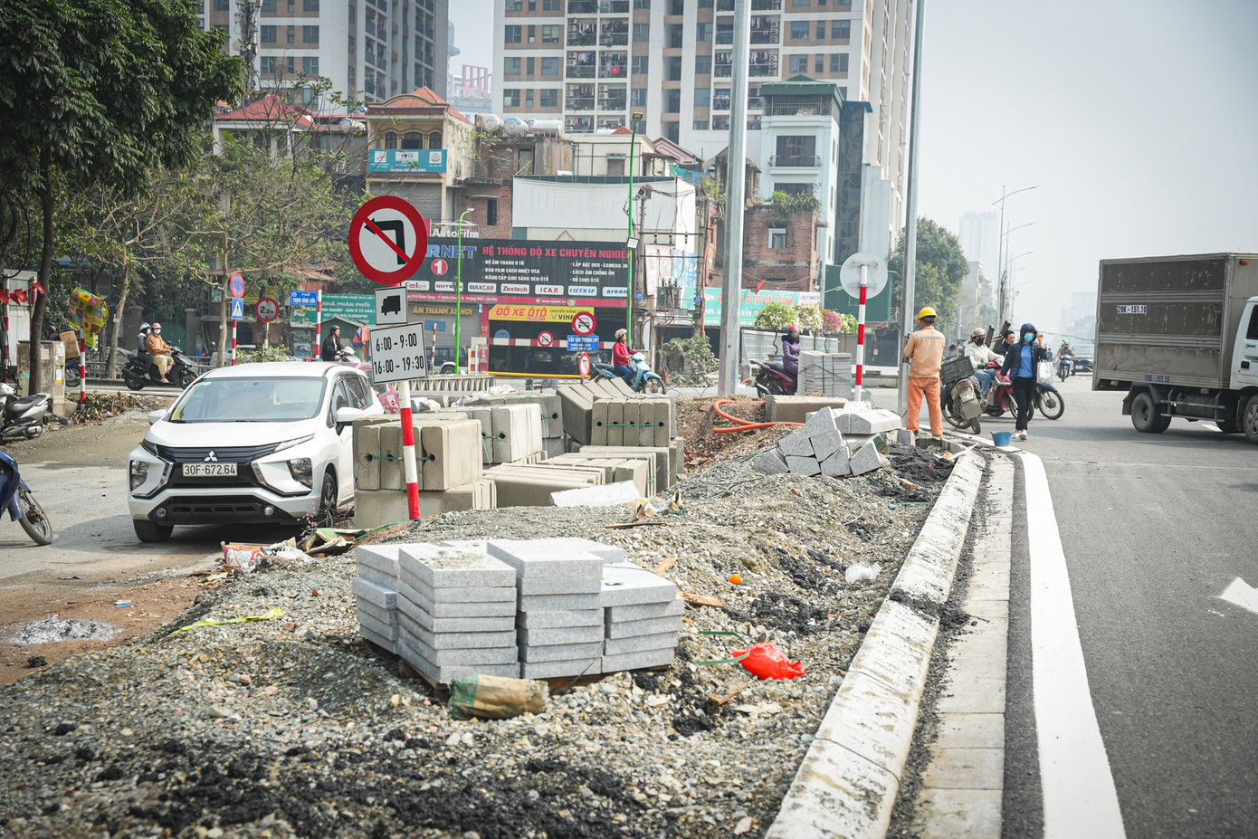 Hầm chui 780 tỷ đồng ở Hà Nội chạy nước rút về đích - Ảnh 11