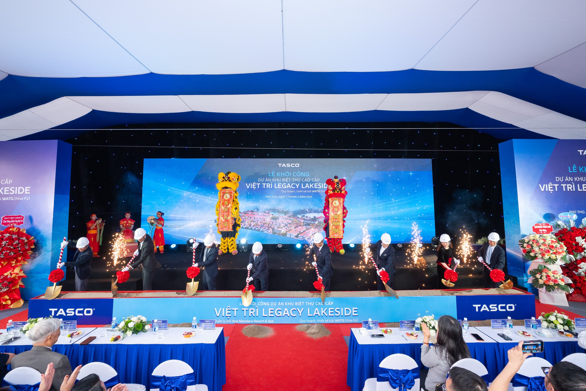 Tasco khởi công khu biệt thự cao cấp Việt Trì Legacy Lakeside tại Phú Thọ - Ảnh 2