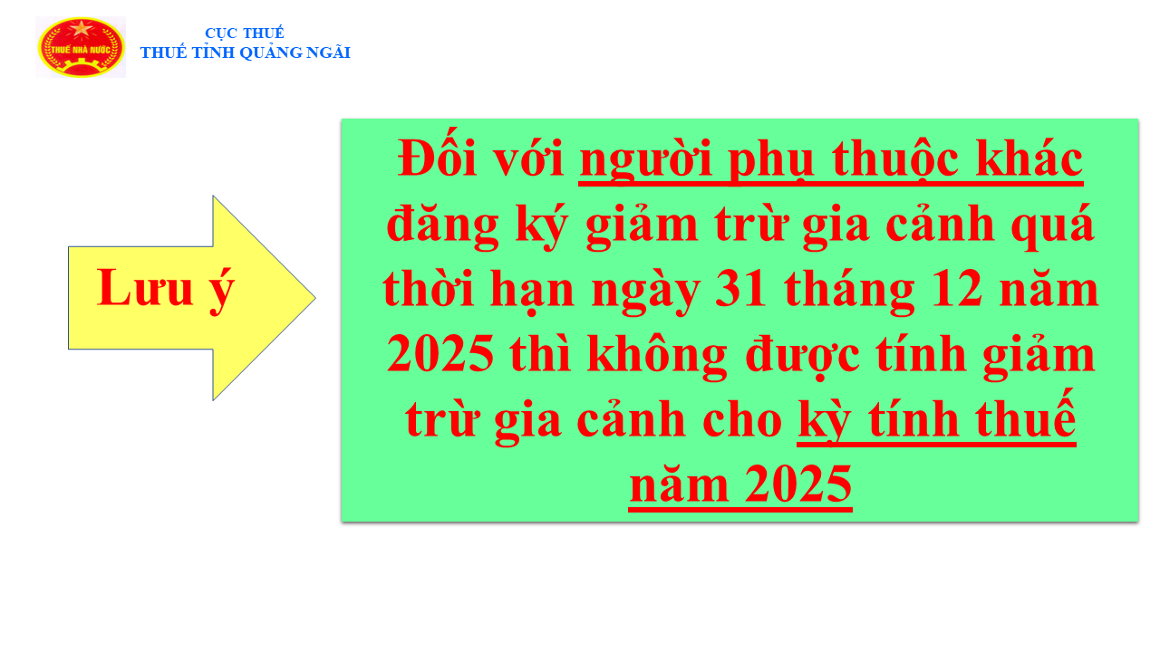 Thông tin người nộp thuế cần đặc biệt lưu ý khi đăng ký người phụ thuộc để tính giảm trừ gia cảnh - Ảnh 3