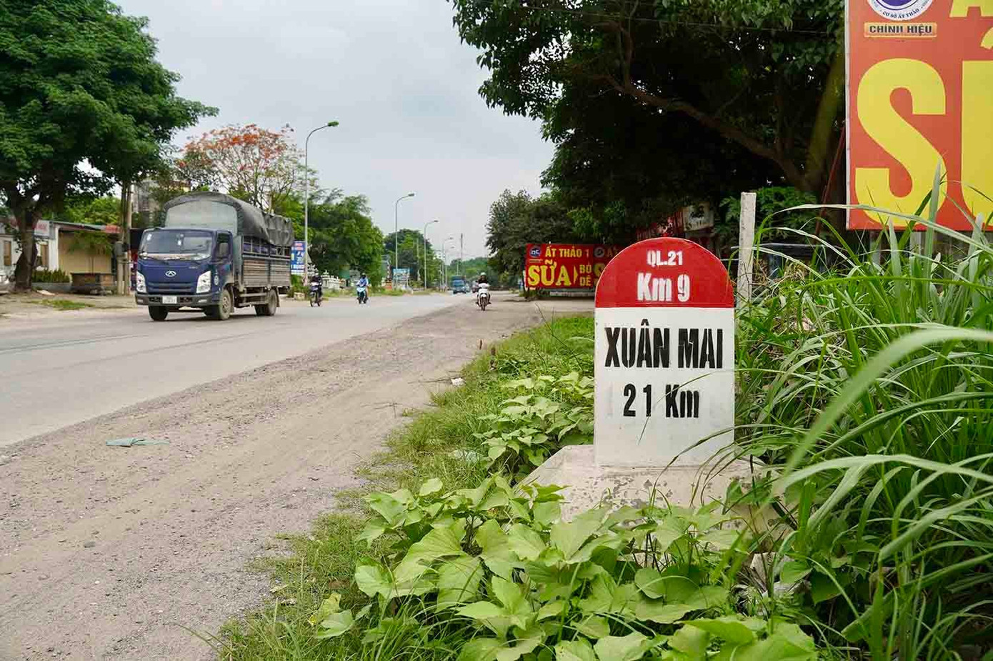 Hà Nội: Đề xuất mở rộng QL21A đoạn Sơn Tây - Xuân Mai lên 80 mét bằng hình thức BT - Ảnh 1