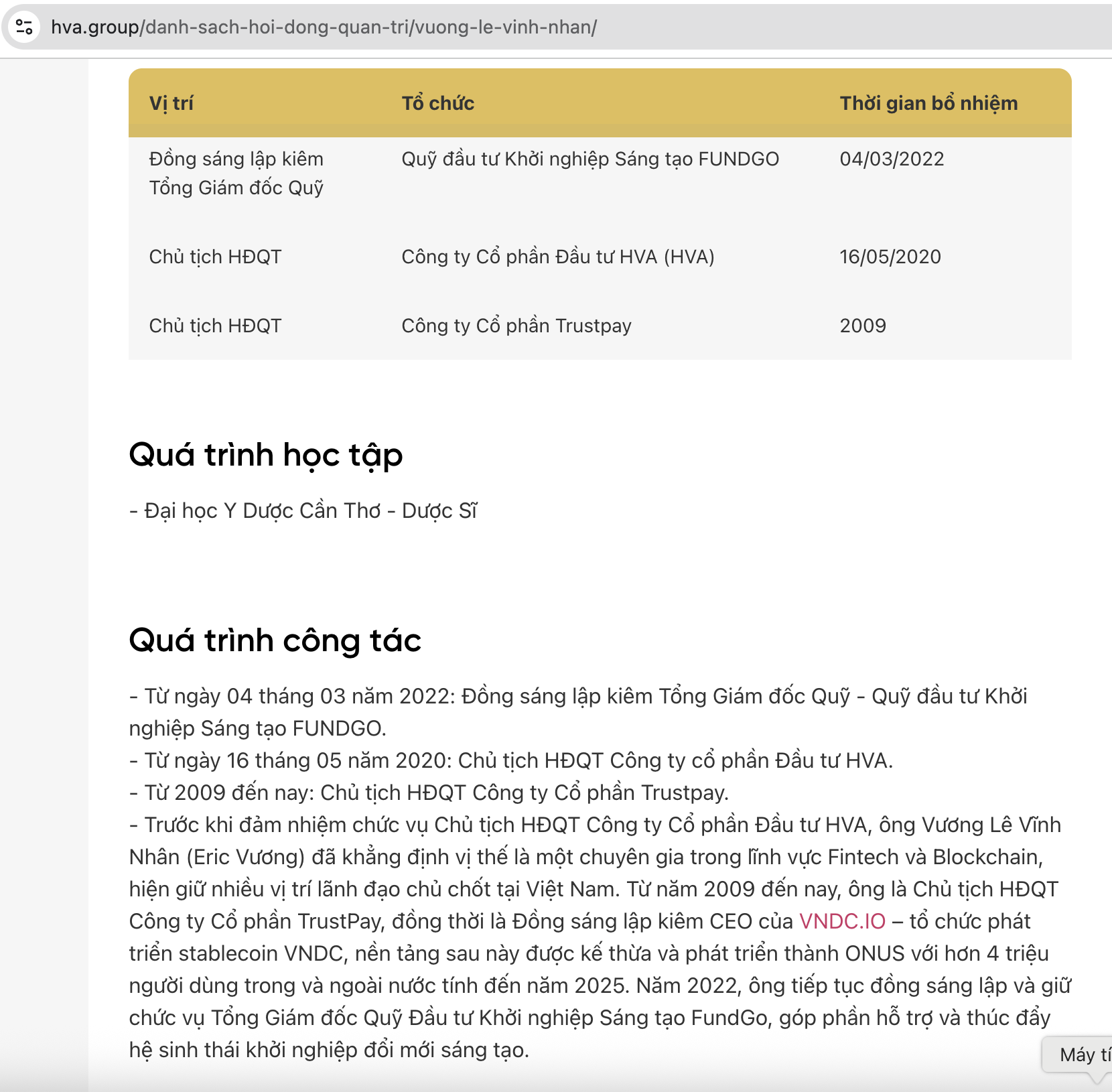 Điều ít ai ngờ về ông Vương Lê Vĩnh Nhân - nhà sáng lập sàn tiền số ONUS vừa bị bắt - Ảnh 2