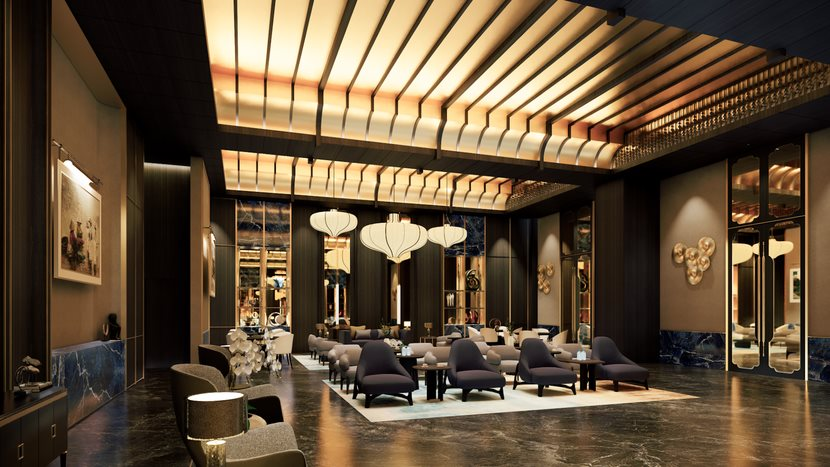 Chiêm ngưỡng nhà ga VIP quy mô 8.500 m² do Sun Group đầu tư lấy cảm hứng từ loài cá đại bàng biển - Ảnh 3