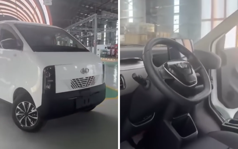 Xe điện lạ bất ngờ xuất hiện trong nhà máy ô tô ở Huế của hãng Việt: Đi bao xa, giá thế nào? - Ảnh 1