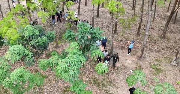 Phát hiện hơn 80 người tập trung tại một khu đất  trống, công an sử dụng công nghệ cao vào cuộc