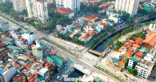 Diện mạo cầu vượt sông Lừ trên Vành đai 2,5 sau 10 năm chờ đợi