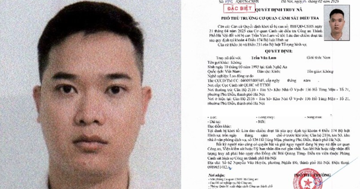 Vụ án lừa đảo liên quan MrPips: Truy nã một đối tượng là quản lý trong đường dây