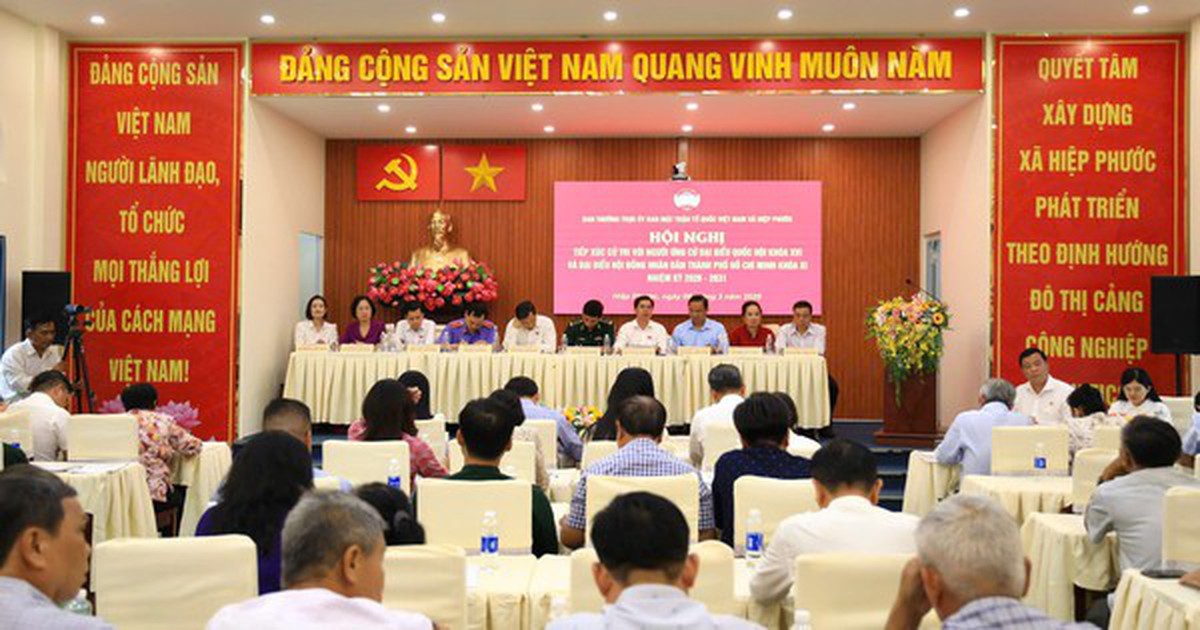 Cử tri TPHCM mong muốn quy hoạch rõ ràng, hạ tầng đồng bộ