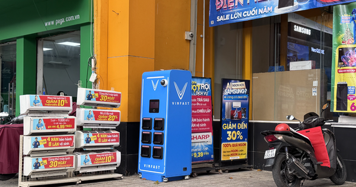 TP HCM công bố thêm 50 vị trí lắp tủ đổi pin xe máy điện