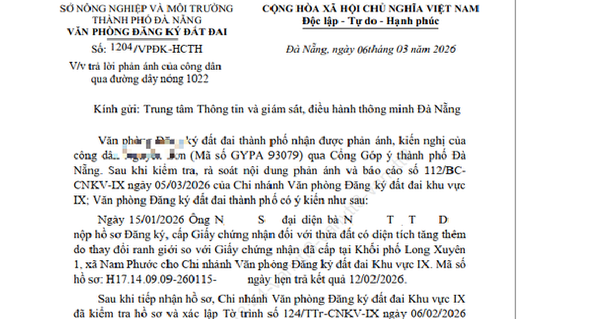 Đà Nẵng: Người dân bức xúc vì hồ sơ trễ hẹn, còn yêu cầu phải "liên hệ chừng chừng"