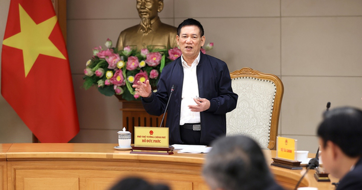 Phó Thủ tướng Hồ Đức Phớc chủ trì cuộc họp cơ cấu lại Tổng công ty Đường sắt Việt Nam