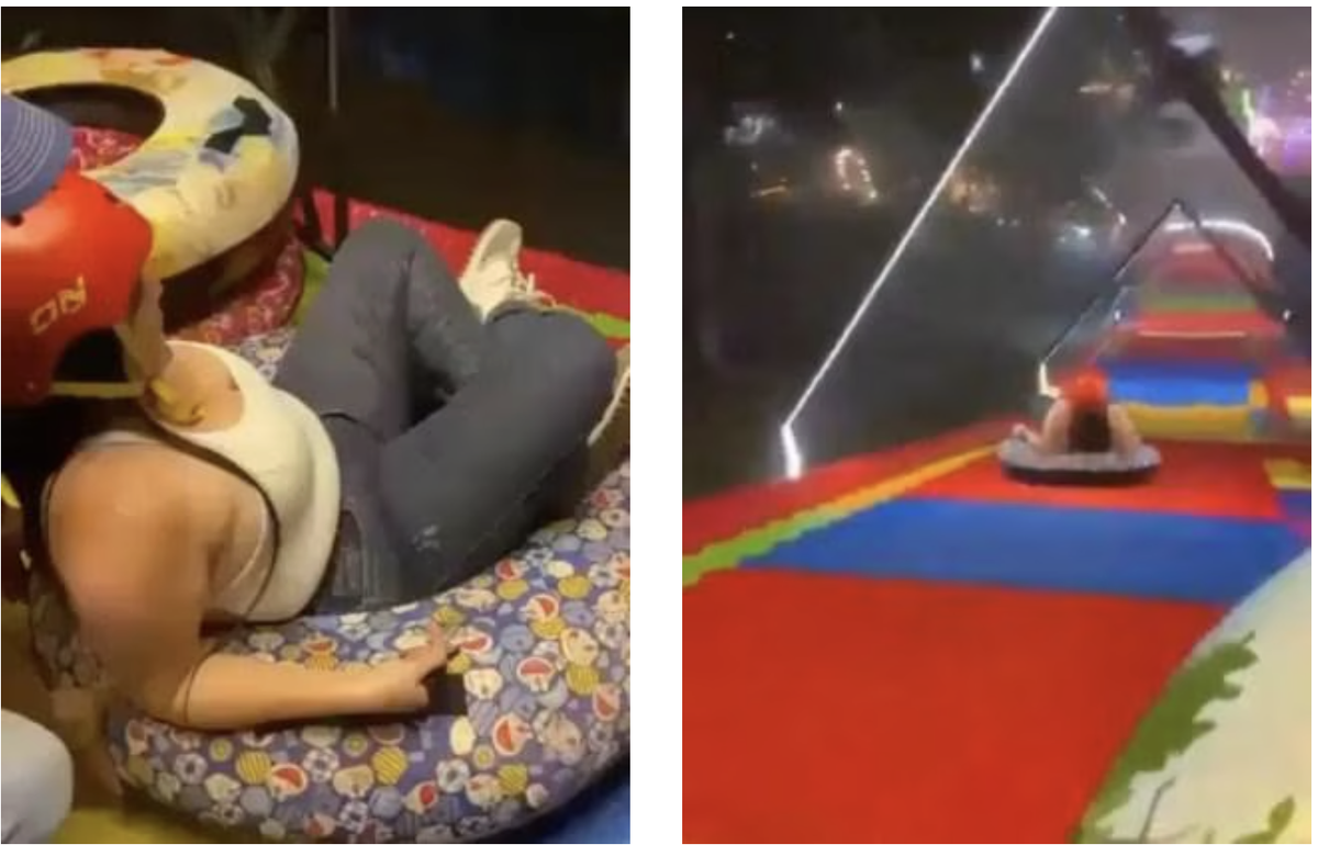 Người mẹ trẻ tử vong sau khi bị văng khỏi máng trượt công viên