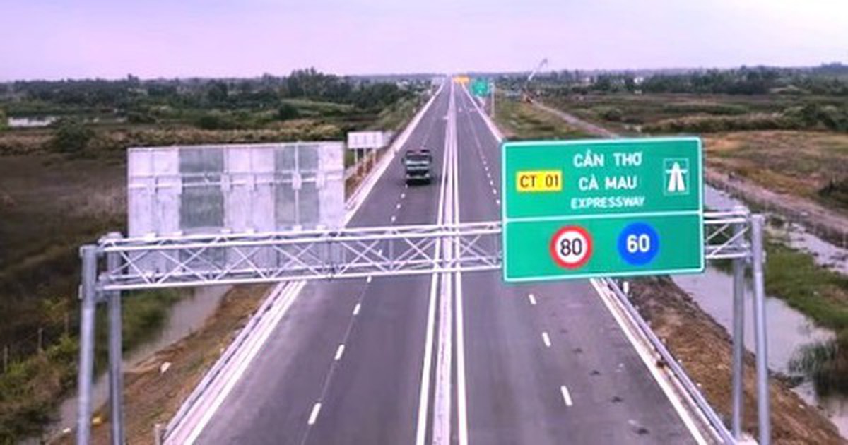 Dự kiến tạm dừng khai thác tuyến cao tốc Hậu Giang – Cà Mau